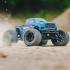 Arrma 1/10 GRANITE 4X2 BOOST MEGA 550 Brushed Monster Truck RTR met batterij en oplader, blauw